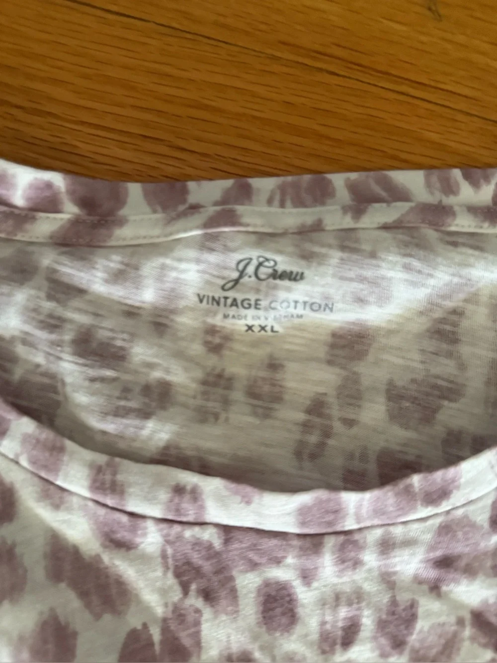 J. Crew NWT❗️Giraffe Animal Print Perfect T Shirt